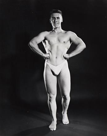 (DAVID OF CLEVELAND) (active 1950s-60s) A selection of 7 bodybuilder and physique photographs.